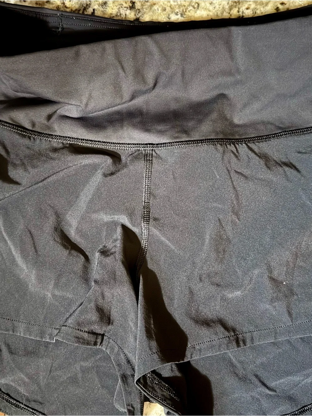 lululemon athletica Black Lightweight Running Shorts
